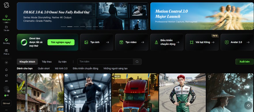 Nhấn vào nút Trải nghiệm ngay