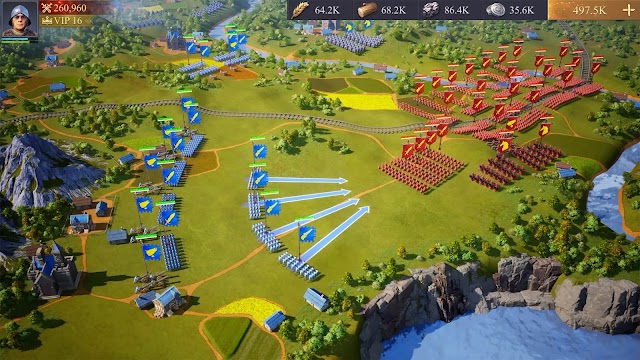 Bạn huấn luyện một đội quân khổng lồ gồm các binh chủng lịch sử