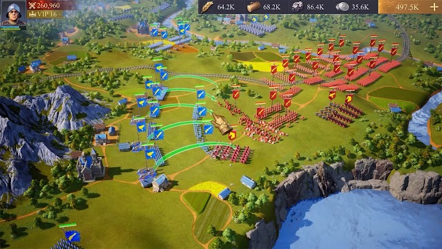 Tham gia cuộc đại chiến PvP thời gian thực quy mô lớn