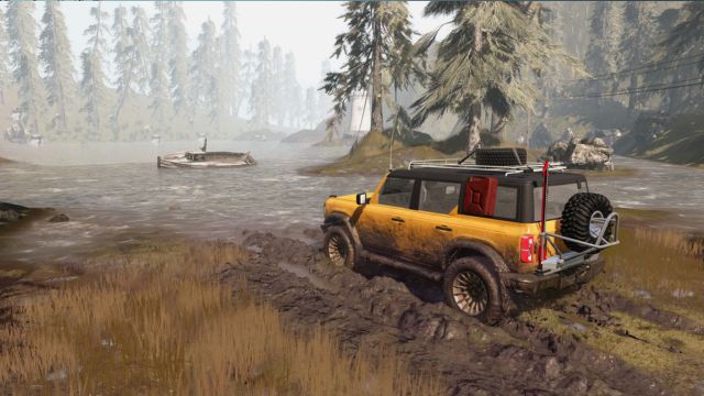 Offroad Frontiers là game mô phỏng lái xe đường trường 4x4 trên nhiều địa hình phức tạp