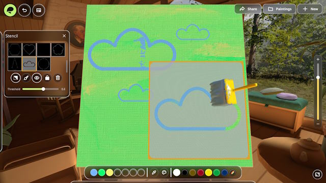 Chọn cọ, phối màu và biến ý tưởng thành tác phẩm nghệ thuật