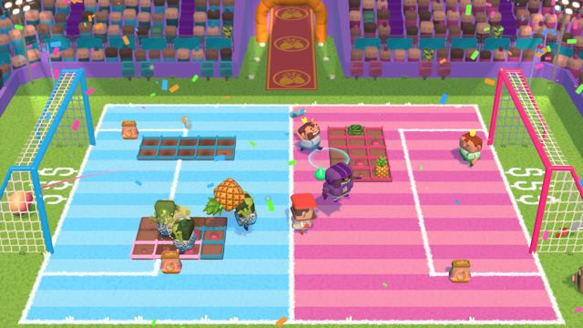 Đối đầu với bạn bè trong các đấu trường làm vườn vui nhộn