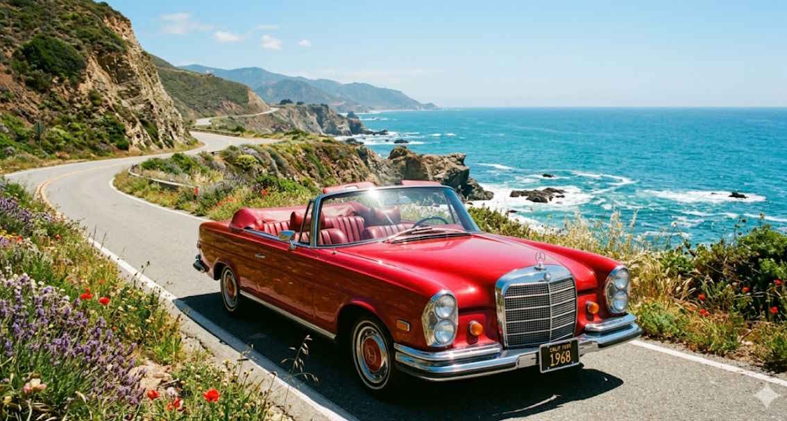 Prompt Gemini tạo ảnh siêu xe