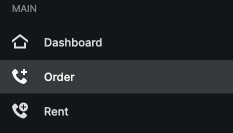 Đặt hàng số điện thoại
