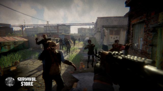 Free Castle: Survival Store là game mô phỏng quản lý cửa hàng ngày tận thế ngập tràn zombie