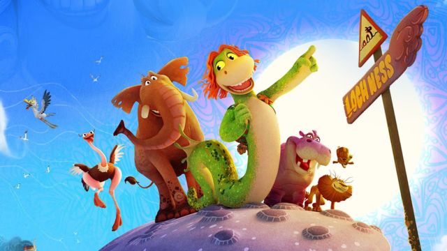 Poster phim hoạt hình phiêu lưu hài hước - Rufus: Thủy quái học bơi