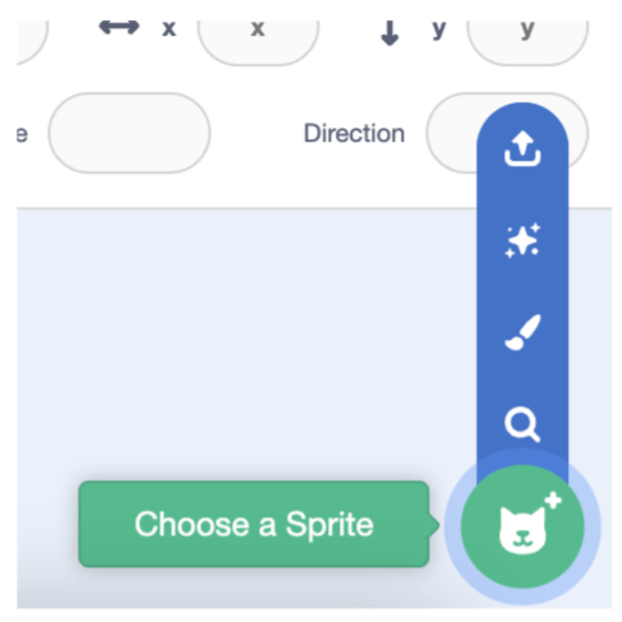 Thêm sprite thức ăn