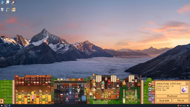 Tùy chỉnh kích thước và vị trí hiển thị của game để phù hợp với màn hình desktop