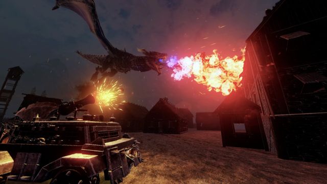 Thống trị chiến trường giả tưởng đen tối chứa đầy kẻ thù và boss