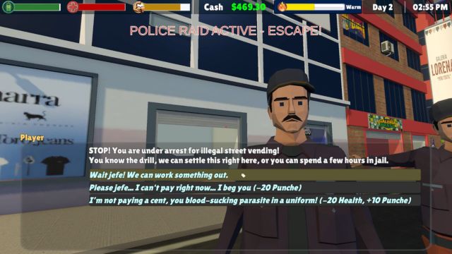 Né tránh cảnh sát và các băng đảng để sống sót cùng quầy hàng rong trên đường phố