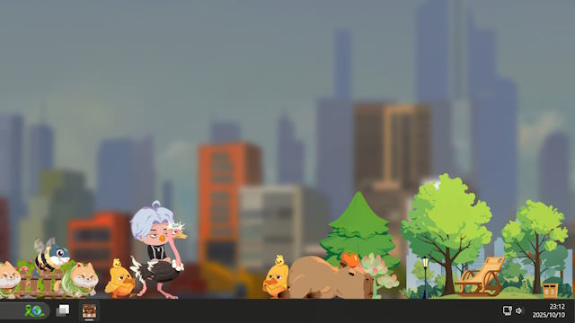 Các phương tiện di chuyển khác nhau mang tính trang trí