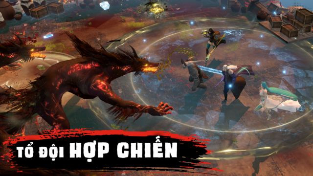 Lối chơi tổ đội chiến đấu đơn giản đi kèm cơ chế hoàn toàn tự động