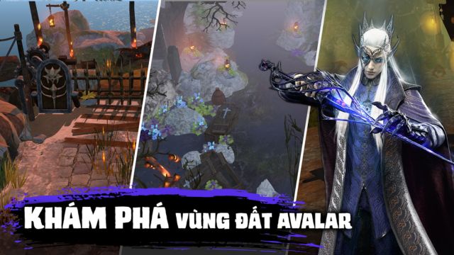 Khám phá nhiều vùng đất Avalar