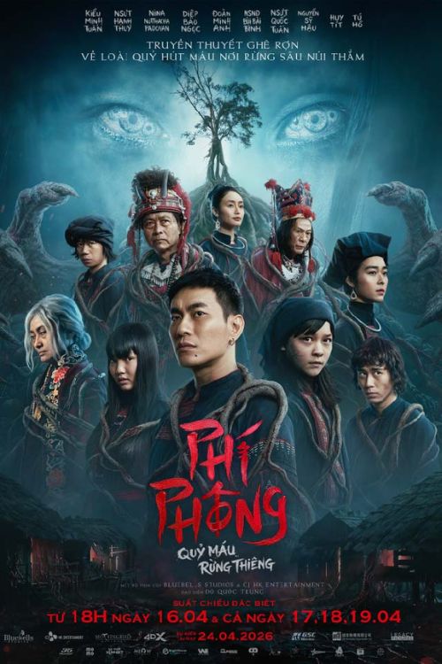 Poster phim Phí Phông: Quỷ máu rừng thiêng