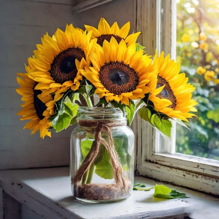 Bó hoa hướng dương