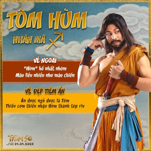 Phương Nam đóng vai Tôm Hùm