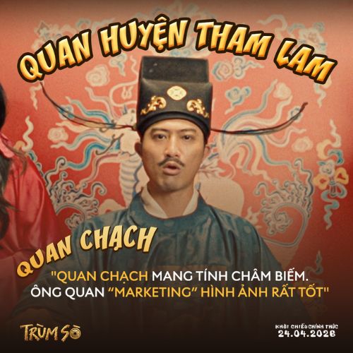 Doãn Quốc Đam đóng Quan Chạch