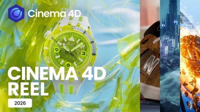 Khám phá những điểm mới trong Cinema 4D 2026