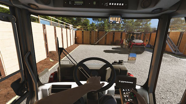 Game giới thiệu các hoạt động điều khiển xe và làm việc thủ công