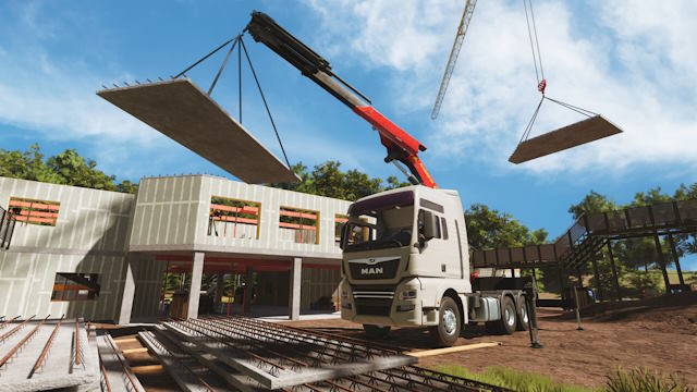 Construction Simulator Evolution hỗ trợ chơi solo hoặc co-op tối đa 4 người