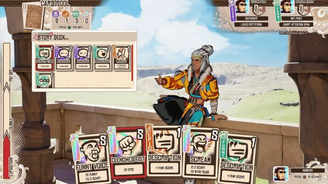 Cơ chế thẻ bài hỗ trợ cả trong chiến đấu lẫn phát triển quán trọ thịnh vượng