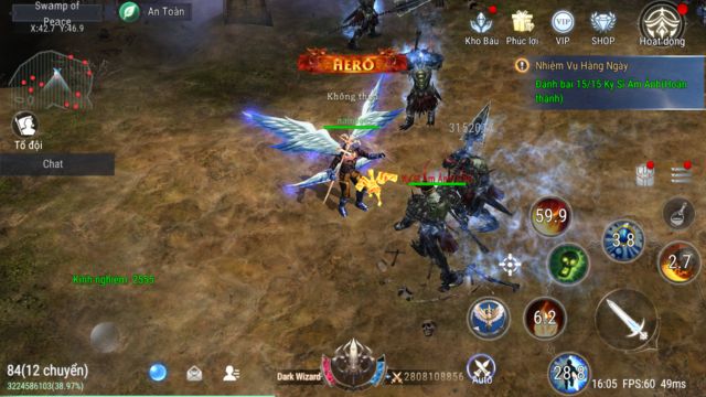 Hệ thống hoạt động được giữ nguyên cho các game thủ cày cuốc/cạnh tranh