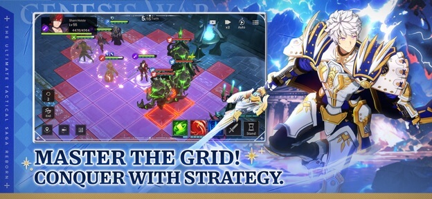 Genesis War cho game thủ trải nghiệm các trận đánh chiến thuật theo lượt chuyên sâu