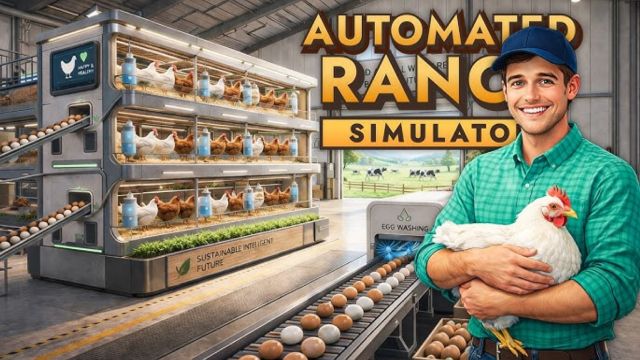 Quản lý nông trại chăn nuôi tự động hóa trong game Automated Ranch Simulator