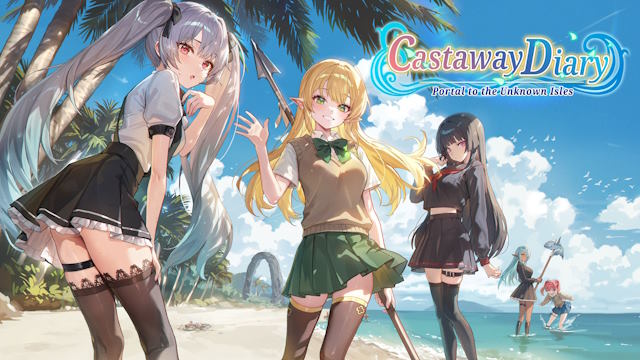 Castaway Diary là game phiêu lưu sinh tồn trên đảo phong cách Anime