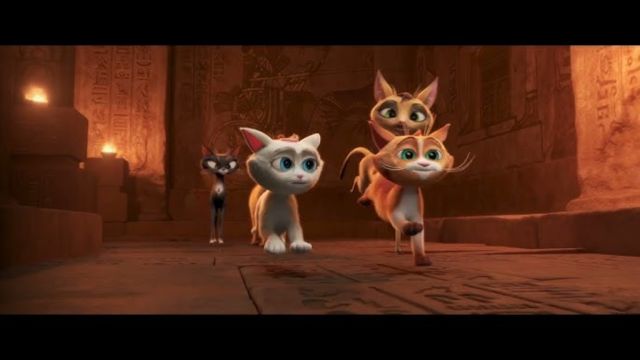 Cats in the Museum: Treasures of Egypt tiếp tục là cuộc phiêu lưu mạo hiểm của mèo và chuột