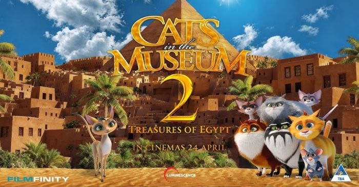 Mèo siêu quậy ở viện bảo tàng 2: Đại náo Kim tự tháp