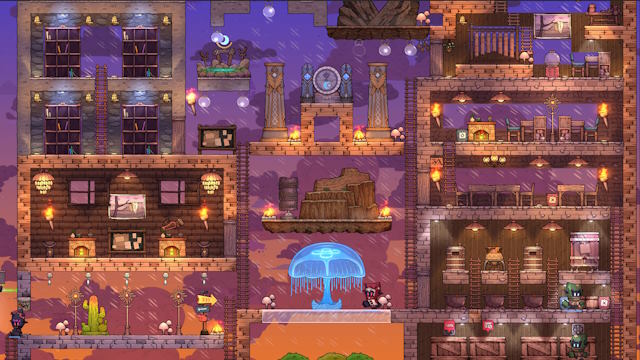 Cloud Dwellers là game chiến thuật xây dựng thành phố 2D