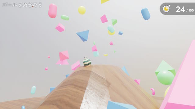 Điều khiển một nhân vật hình cầu đi vượt qua các thử thách kỳ lạ