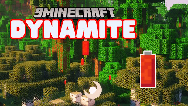 Dynamite Mod bổ sung một loại vật phẩm nổ có thể ném tên là Dynamite