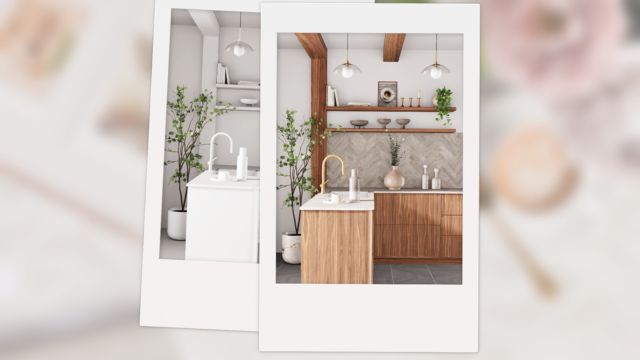 Thoải mái lựa chọn vật liệu, màu sắc và họa tiết cho từng góc nhỏ