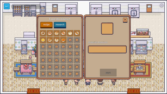 Hệ thống nấu ăn phong phú