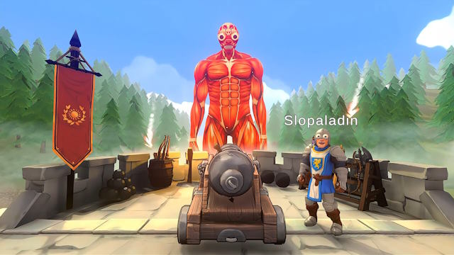 Titan Hunters là game hành động co-op hỗn loạn và vui nhộn theo cơ chế vật lý