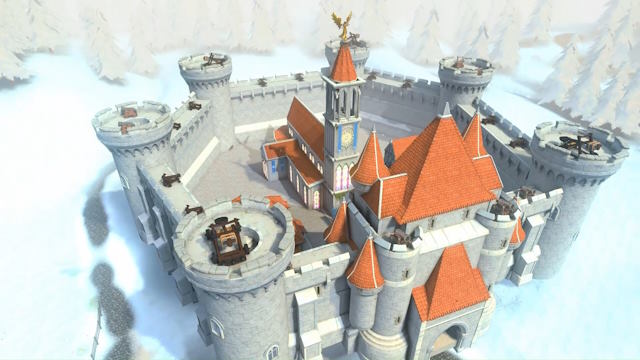 Sau mỗi trận chiến, bạn có thể nâng cấp lâu đài