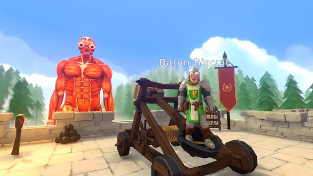 Bạn có thể đặt đồng đội vào máy bắn đá và phóng họ trực tiếp vào Titan