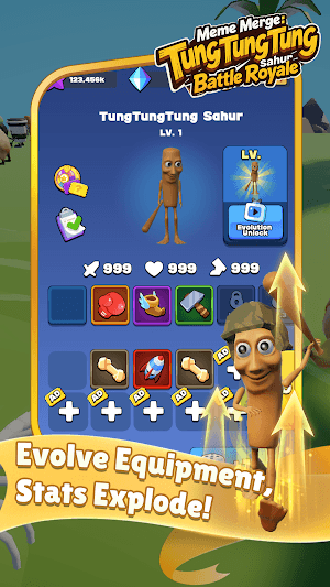 Tiến hóa trang bị, tăng cường chỉ số