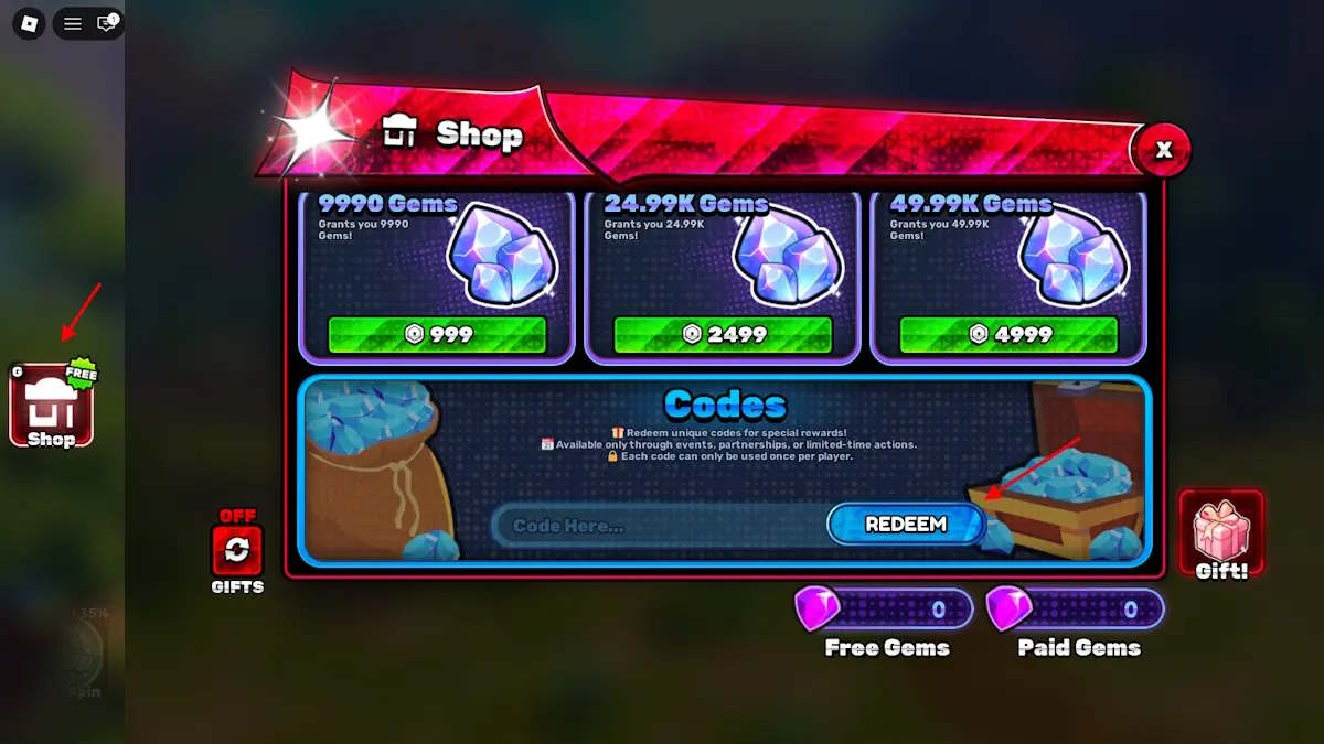 Cách đổi code World Fighters