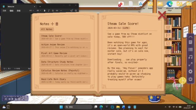 Game Hey Focus tích hợp đồng hồng Pomodoro, danh sách ToDolist, thống kê dữ liệu cá nhân...