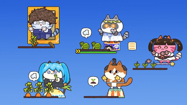 Meow My Crop! là game mô phỏng nông trại phong cách ấm cúng