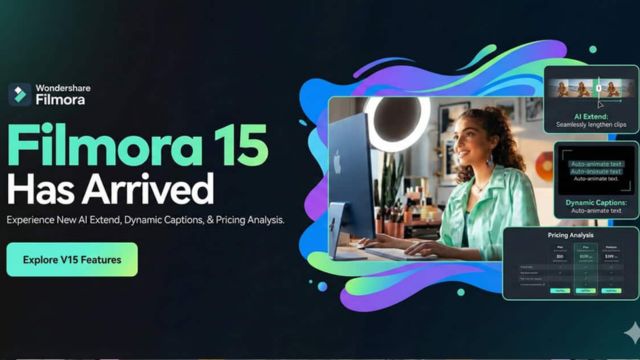 Filmora 15 đột phá với công nghệ AI và nhiều tính năng mới đáng chú ý