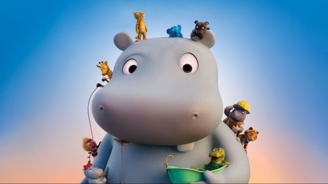 Poster phim hoạt hình phiêu lưu hài hước - Mumbo giải cứu bé bự