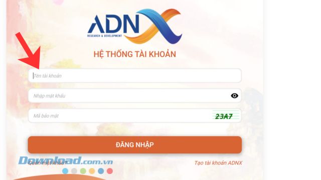 Đăng nhập tài khoản game Chiến Binh Devias