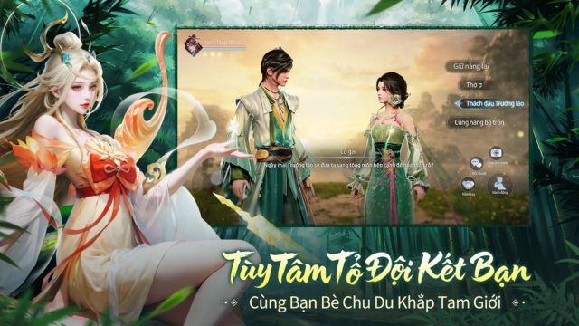 Cùng bạn bè chu du khắp Tam Giới