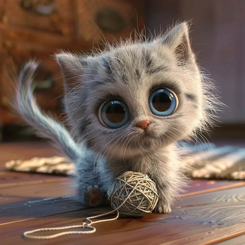 Mèo con dễ thương