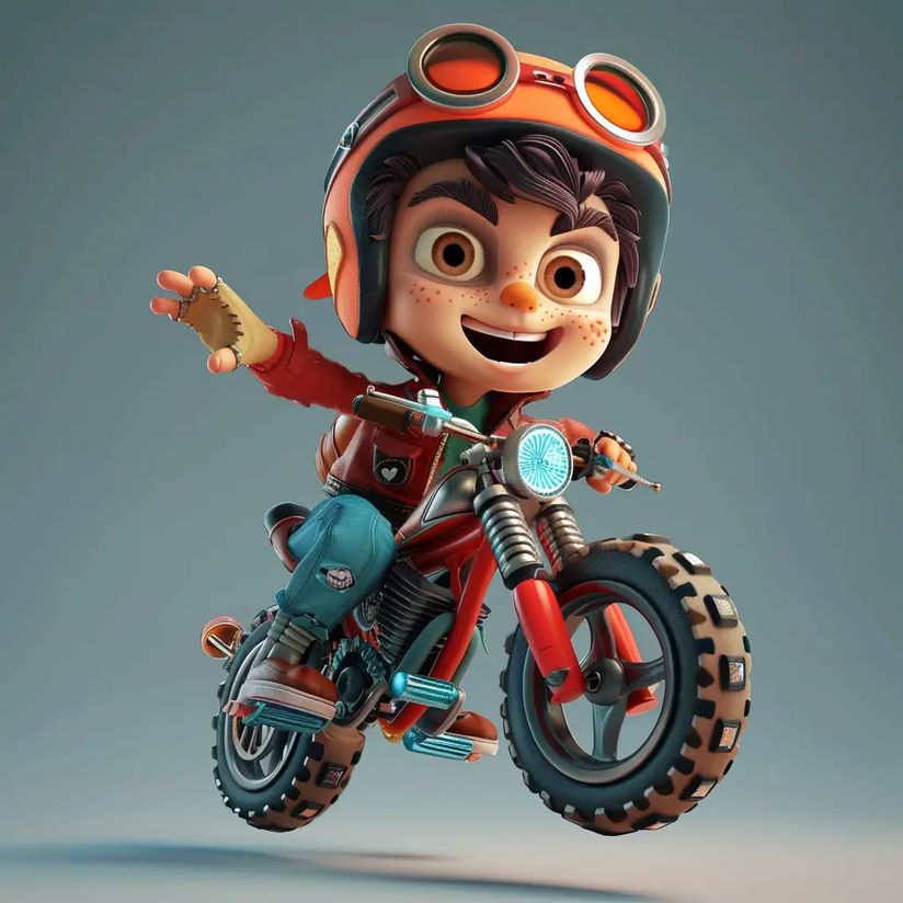 Một cậu bé liều lĩnh trong phim hoạt hình 3D 