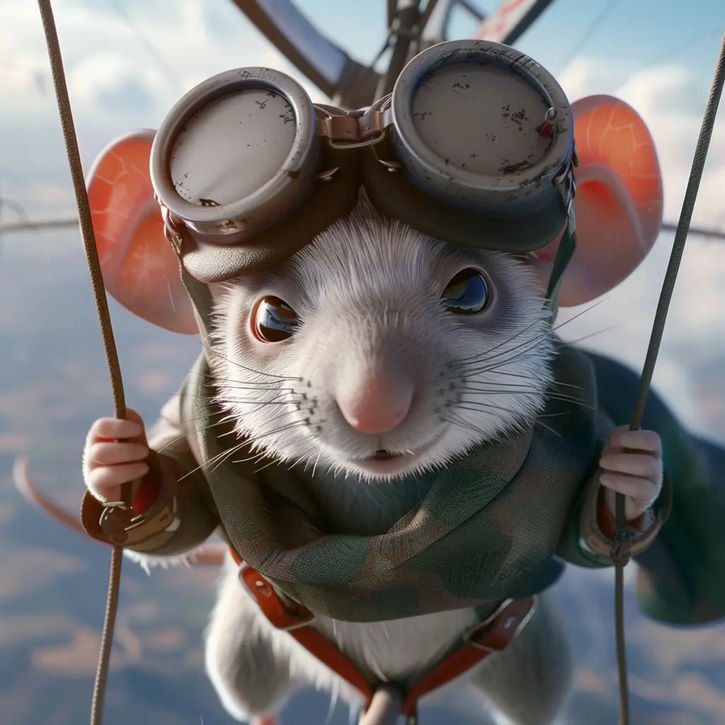 Chuột điều khiển máy bay